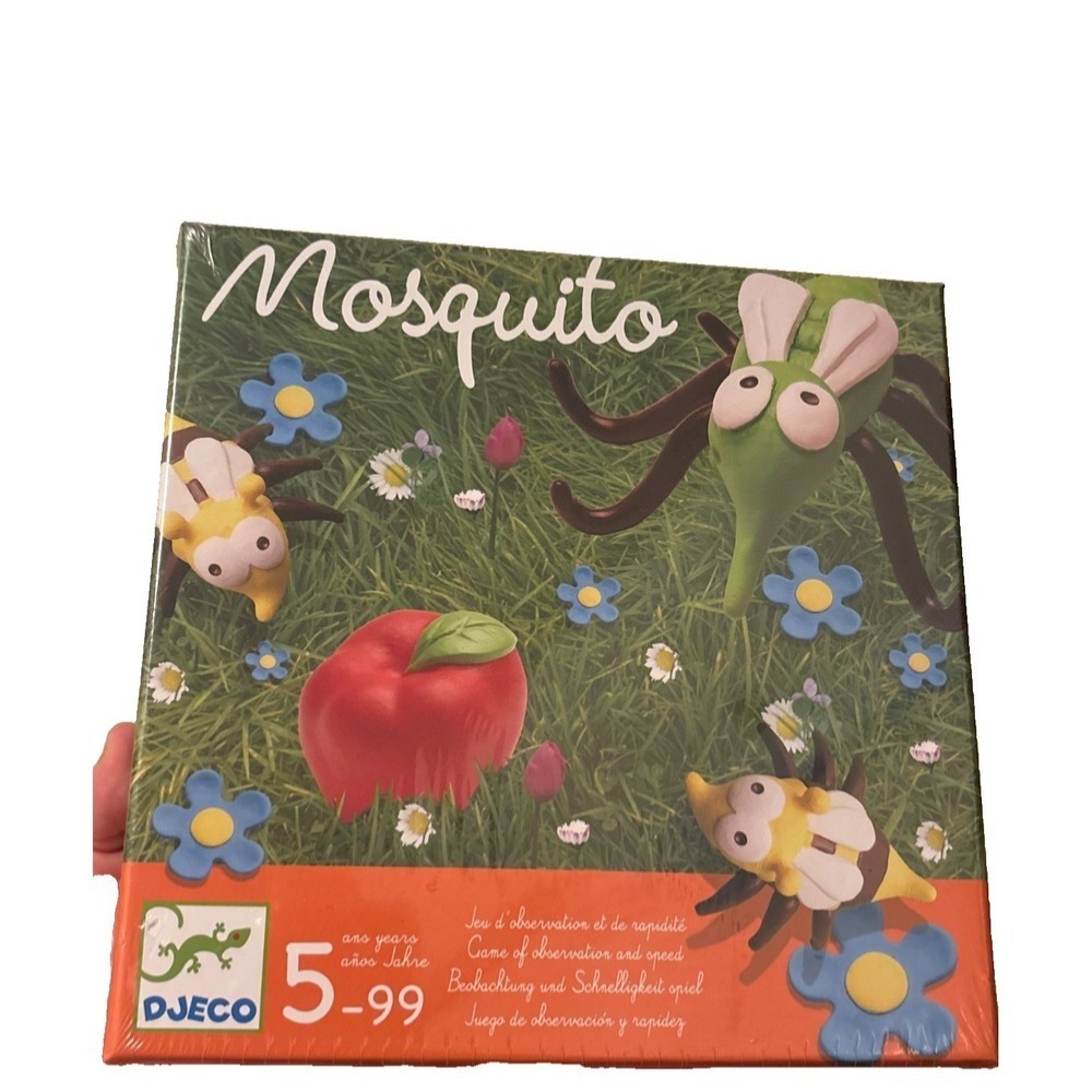 Djeco Mosquito Game Kids Board Game Ages 5+ Fast Reaction Sealed New
